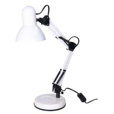 Gerimport bureaulamp / Tafellamp - 37 x 15 x 42 cm - wit - Buigbare leeslamp - bureaulampen