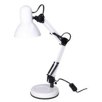 Gerimport bureaulamp / Tafellamp - 37 x 15 x 42 cm - wit - Buigbare leeslamp - bureaulampen