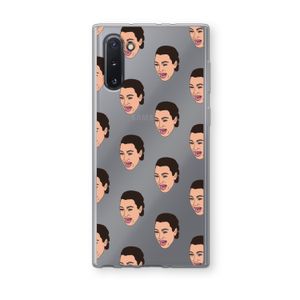 Ugly Cry Call: Samsung Galaxy Note 10 Transparant Hoesje
