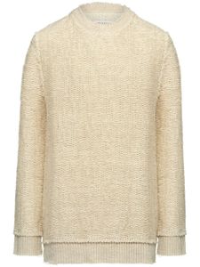 Maison Margiela pull en maille tissée - Tons neutres