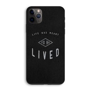 To be lived: iPhone 11 Pro Biologisch afbreekbaar hoesje