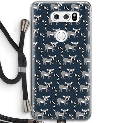 Makis: LG V30 Transparant Hoesje met koord