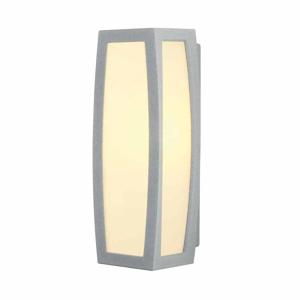 SLV Meridian BOX grijs wandlamp met sensor