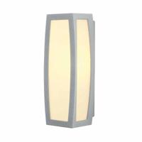 SLV Meridian BOX grijs wandlamp met sensor - thumbnail