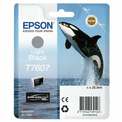 Originele inktcartridge Epson C13T76074010 Grijs