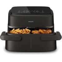 PHILIPS Airfryer XXL NA351/00 - 7,1L Capaciteit - Dubbele Tank - 6 Voorinstellingen - 2450W
