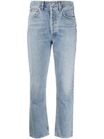 AGOLDE jean skinny court - Bleu - thumbnail