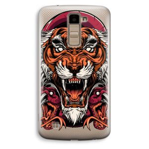 Tiger and Rattlesnakes: LG K10 (2016) Transparant Hoesje