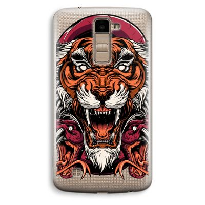 Tiger and Rattlesnakes: LG K10 (2016) Transparant Hoesje
