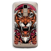 Tiger and Rattlesnakes: LG K10 (2016) Transparant Hoesje Tiger and Rattlesnakes: LG K10 (2016) Transparant Hoesje