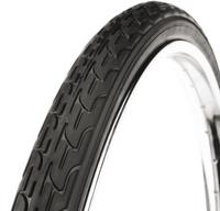 Deli tire buitenband 26x1 3/8 37-590 breaker/anti lek zwart reflectie