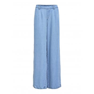 Object - Blauw | Dames | Broek | Blauw | XL | regular | Kamst mode