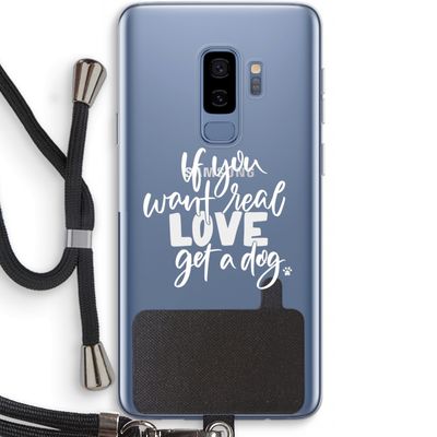 Partner in crime: Samsung Galaxy S9 Plus Transparant Hoesje met koord