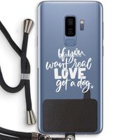 Partner in crime: Samsung Galaxy S9 Plus Transparant Hoesje met koord Partner in crime: Samsung Galaxy S9 Plus Transparant Hoesje met koord