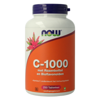 Vitamine C-1000 met rozenbottel en bioflavonoiden 250 Tabletten
