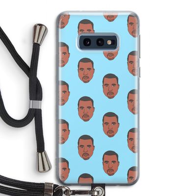 Kanye Call Me?: Samsung Galaxy S10e Transparant Hoesje met koord