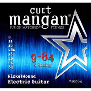 Curt Mangan Nickel Wound 9-84 snarenset voor 8-snarige elektrische gitaar