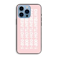 Hotline bling pink: iPhone 13 Pro Max Biologisch afbreekbaar hoesje