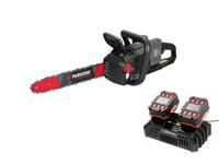 PARKSIDE PERFORMANCE Accu-kettingzaag 40 V met 2 accu&apos;s en 1 dubbele lader