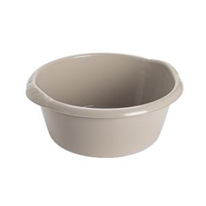 Hega Hogar afwas teiltje - beige - 6 Liter - Kunststof - Rond - 32 x 13 cm