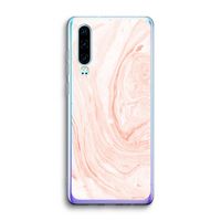 Peach bath: Huawei P30 Transparant Hoesje