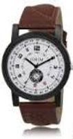 Horlogeband Fossil FS5250 Leder Bruin 22mm