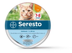 Seresto halsband voor de kat 2 verpakkingen