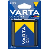 Varta Alkaline Batterij 3LR12 | 4.5 V | 6100 mAh | 1 stuks - VARTA-4912/1 Varta Alkaline Batterij 3LR12 | 4.5 V | 6100 mAh | 1 stuks - VARTA-4912/1
