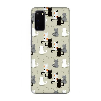 Katten: Volledig geprint Samsung Galaxy S20 Hoesje