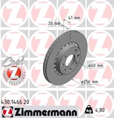 Remschijf Coat Z 430146620