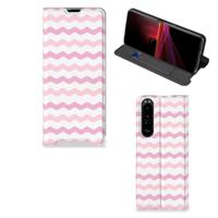 Sony Xperia 1 III | Hoesje met Magneet | Waves Roze