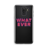 Whatever: Samsung Galaxy J8 (2018) Transparant Hoesje