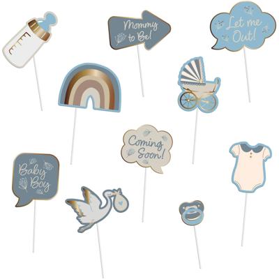 Photobooth Set Blooming Baby Boy (10st)