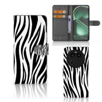 OPPO Find X6 | Telefoonhoesje | Met pasjeshouder | Zebra
