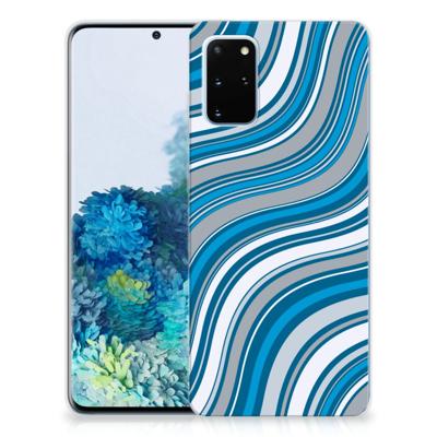 Samsung Galaxy S20 Plus | TPU bumper | Waves Blue