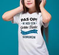 T-shirt gekke tante T-shirt gekke tante