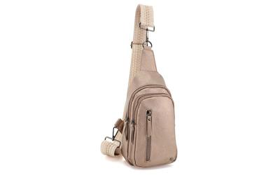 I&apos;m Dutch Crossbody Rugzak / Bodybag Mattie Brons