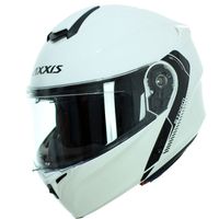 Axxis Helm storm solid glans wit l Axxis Helm storm solid glans wit l