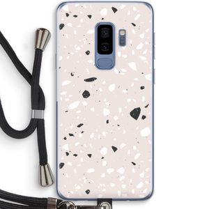 Terrazzo N°20: Samsung Galaxy S9 Plus Transparant Hoesje met koord