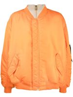 VETEMENTS veste bomber à design réversible - Orange - thumbnail