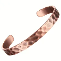 Koperen Armband Gehamerd - Sale - Spiritueelboek.nl
