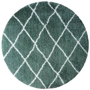 Veer Carpets - Vloerkleed Jeffie Green Rond ø120 cm