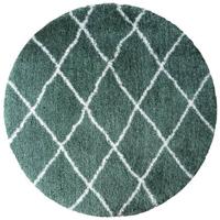 Veer Carpets - Vloerkleed Jeffie Green Rond ø120 cm - thumbnail