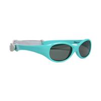Melleson Eyewear Zonnebril baby 0 - 2 jaar band aqua
