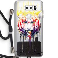 Fading: LG V30 Transparant Hoesje met koord