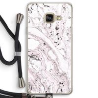 Mengelmoes: Samsung Galaxy A3 (2016) Transparant Hoesje met koord