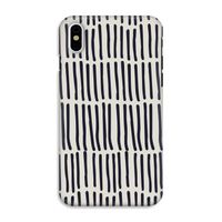 Moroccan stripes: iPhone XS Tough Case