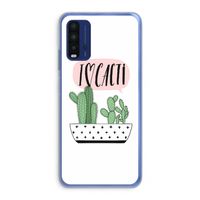 I love cacti: Xiaomi Redmi 9T Transparant Hoesje