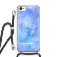 Sterrenbeeld - Licht: iPhone 8 Transparant Hoesje met koord