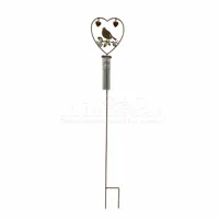 Regenmeter Vogel in Hart Metaal 100cm